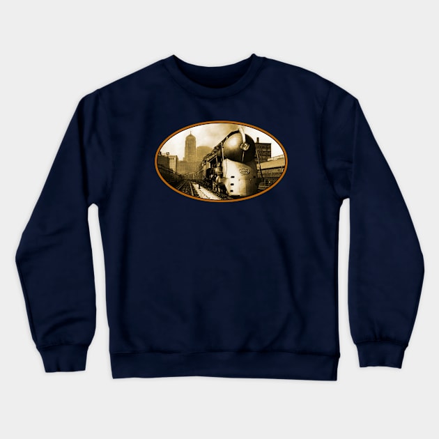 Twentieth Century Limited Crewneck Sweatshirt by Midcenturydave